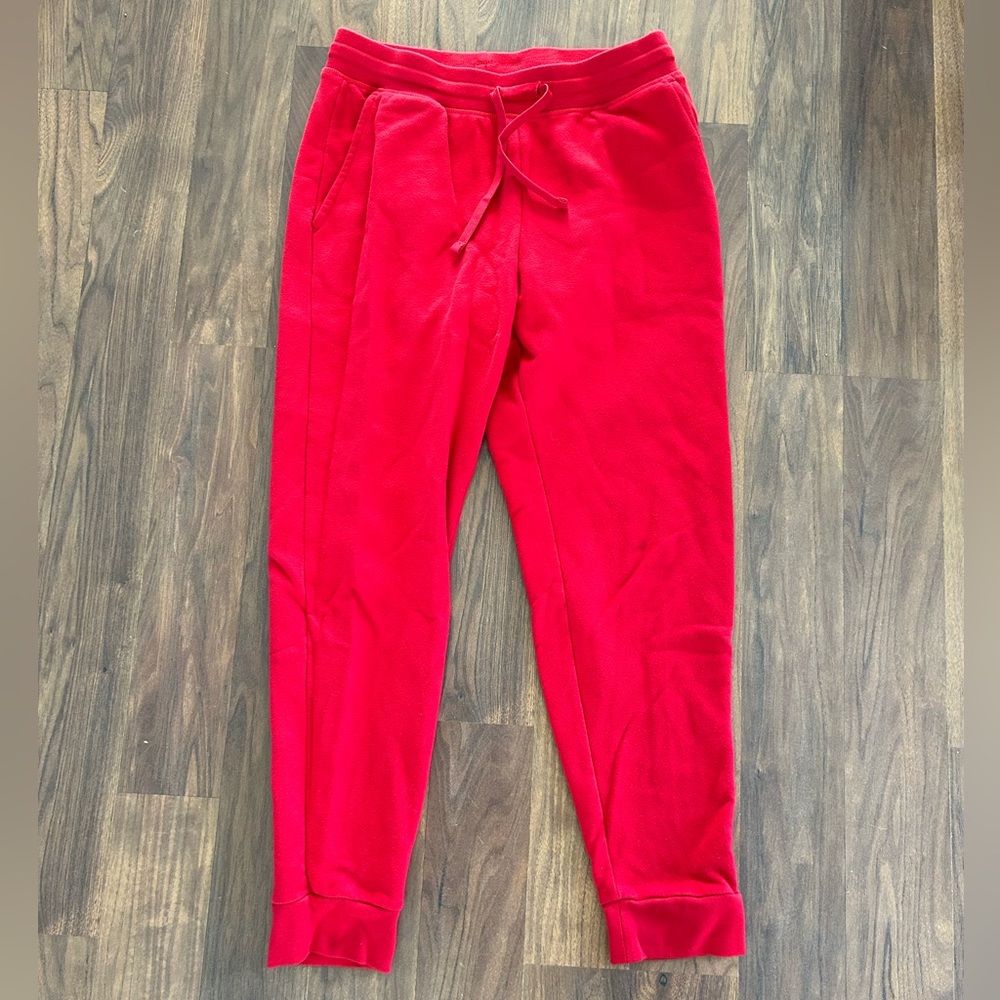 Red Sweatpants